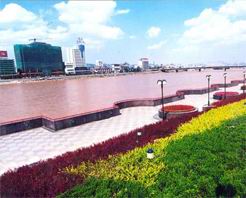 兰州滨河路绿色长廊天气