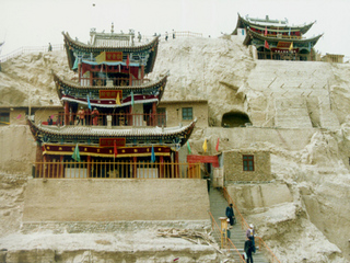 张掖文殊山石窟天气 张掖文殊山石窟天气