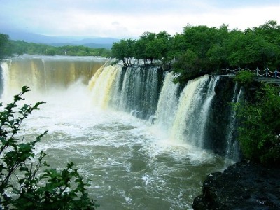 牡丹江镜泊湖瀑布天气 牡丹江镜泊湖瀑布天气