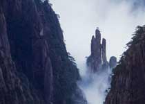 黄山石柱峰天气 黄山石柱峰天气