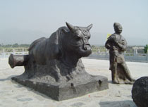 永济黄河大铁牛(蒲津渡遗址)天气 永济黄河大铁牛(蒲津渡遗址)天气