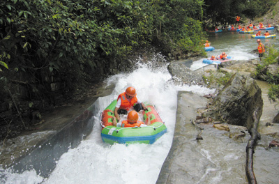 桂林兴坪九马画山峡谷漂流景区天气 桂林兴坪九马画山峡谷漂流景区天气