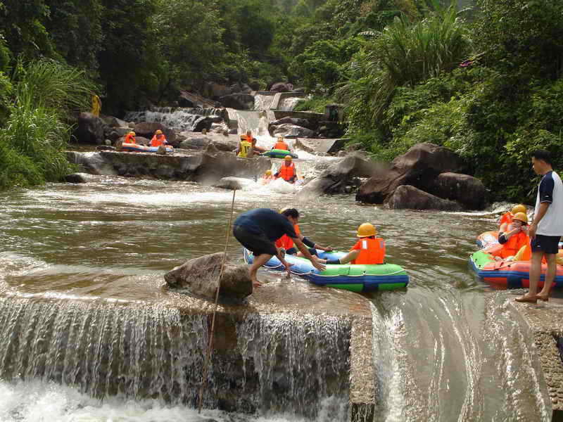 防城港九龙潭漂流景区天气 防城港九龙潭漂流景区天气